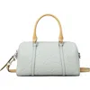 Tory Burch Mini T Monogram Leather Barrel Bag