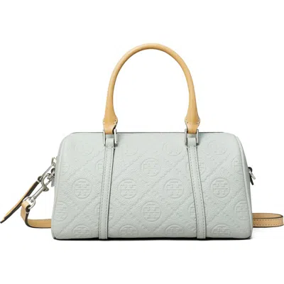 Tory Burch Mini T Monogram Leather Barrel Bag