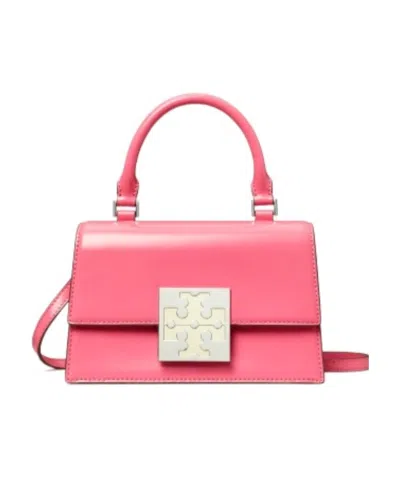 Tory Burch Mini Top-handle Bag In Pink
