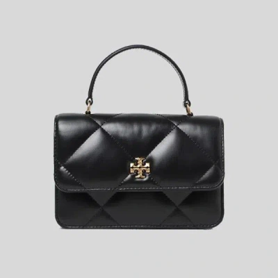 Tory Burch Mini Top Handle Chain Wallet In Black