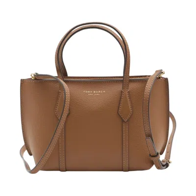 Pre-owned Tory Burch Mini Tote Bag 'autumn Brown' | Women's Size Onesize
