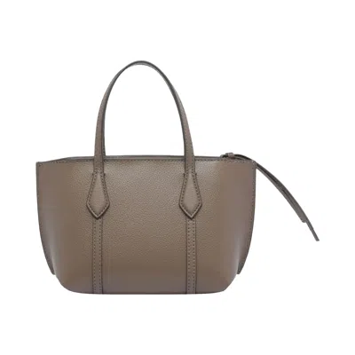Pre-owned Tory Burch Mini Tote Bag 'wild Mushroom' | Brown | Women's Size Onesize