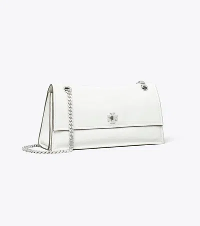 Tory Burch Mini Turnlock Shoulder Handbag In White