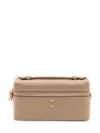 Tory Burch Mini Vanity Case In Soft Cement