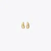 Tory Burch Mini Wave Earring In Gold