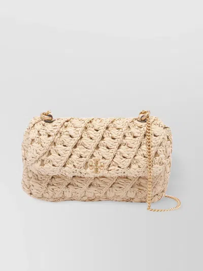 Tory Burch Mini Woven Chain Shoulder Bag