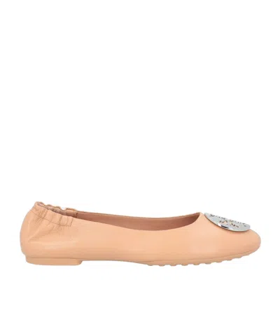 Tory Burch Minimalist Ballet Flats In Brown