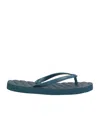 Tory Burch Minimalist Comfortable Flip-flops In Blue