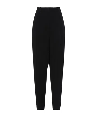 Tory Burch Minimalist Fitted Dress Pants In Black