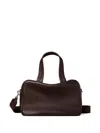 Tory Burch Minimalist Leather Tote Bag In Brown