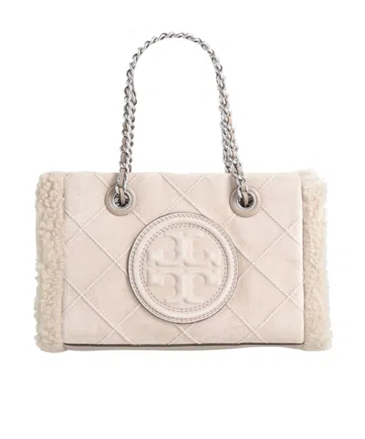Tory Burch Minimalist Medium Handbag In Nude