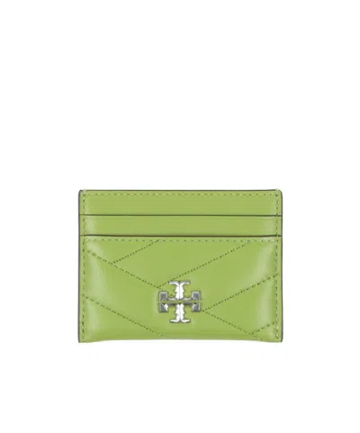 Tory Burch Minimalist Solid Color Card Holder In White