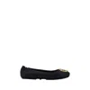 Tory Burch Logo-plaque Leather Ballet Flats