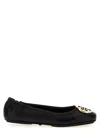 Tory Burch Minnie Travel Ballet Flats In Black