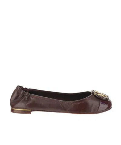 Tory Burch Minnie Travel In Brown
