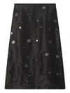 Tory Burch Embellished Mirror Skirt
