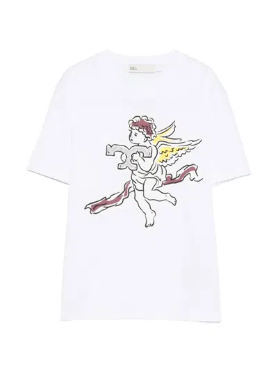Tory Burch Mm Cupido Graphic T-shirt In White
