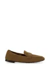 Tory Burch Moccasin Ballerina In Brown