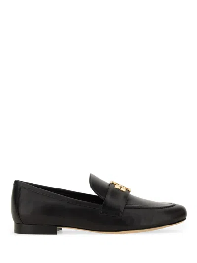 Tory Burch Moccasin "eleanor" In Black