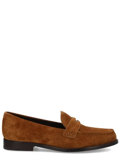Tory Burch Moccasin "penny" In Brown