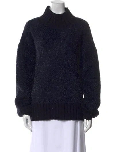 Pre-owned Tory Burch Mock Neck Sweater