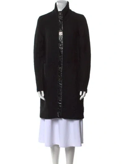 Pre-owned Tory Burch Mock Neck Sweater In Black