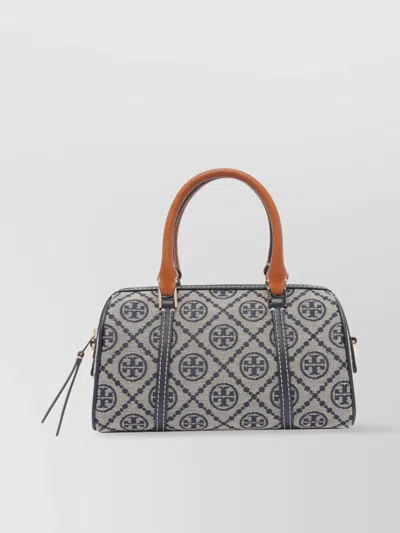 Tory Burch Monogram Barrel Bag 2 Handles