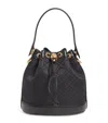 Tory Burch T Monogram Bucket Bag In Black