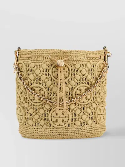 Tory Burch Monogram Bucket Bag Crochet Design
