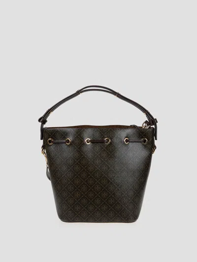 Tory Burch Monogram Bucket Handbag