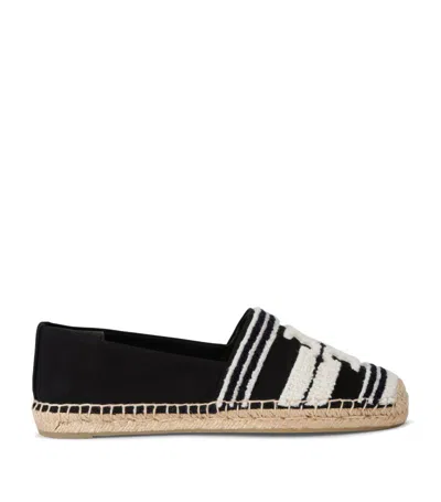 Tory Burch Monogram Espadrilles In Multi