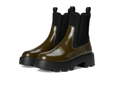 Tory Burch Monogram Lug Chelsea Boot 65mm In Green