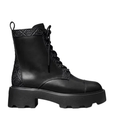 TORY BURCH TORY BURCH T MONOGRAM LACE-UP ANKLE BOOTS