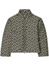 Tory Burch T Monogram Down Jacket In Black