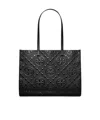 Tory Burch T Monogram Embossed Tote