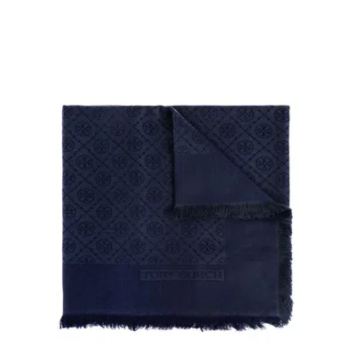 Tory Burch Monogram Scarf In 405