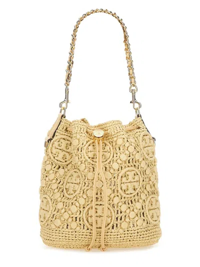 Tory Burch Monogram T Bucket Bag