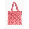 Tory Burch Terry Monogram Cotton Tote Bag