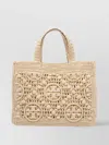 Tory Burch Monogram Tote Bag Crochet Design