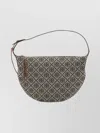 Tory Burch Microfiber Shoulder Bag With Faux Suede Finish
