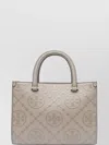 Tory Burch Monogrammed Tote Bag Structured Shape