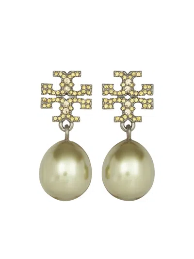Tory Burch Moondance Drop Earrings In Gold