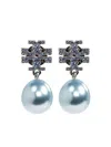 Tory Burch Moondance Drop Earrings In Multi