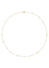 Tory Burch Moondance Pearl 18kt Gold-plated Necklace In Gold