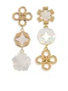 Tory Burch Mother-of-pearl Earrings In Gold