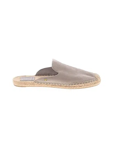 Pre-owned Tory Burch Mule/clog In Gray