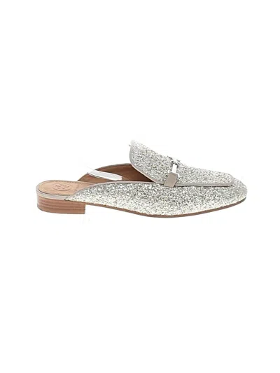 Pre-owned Tory Burch Mule/clog In Silver