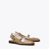 Tory Burch Multi-buckle Mary Jane In Soft Acorn