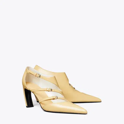 Tory Burch Multi-buckle Pump In Sandscape