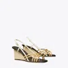 Tory Burch Multi-strap Espadrille Wedge